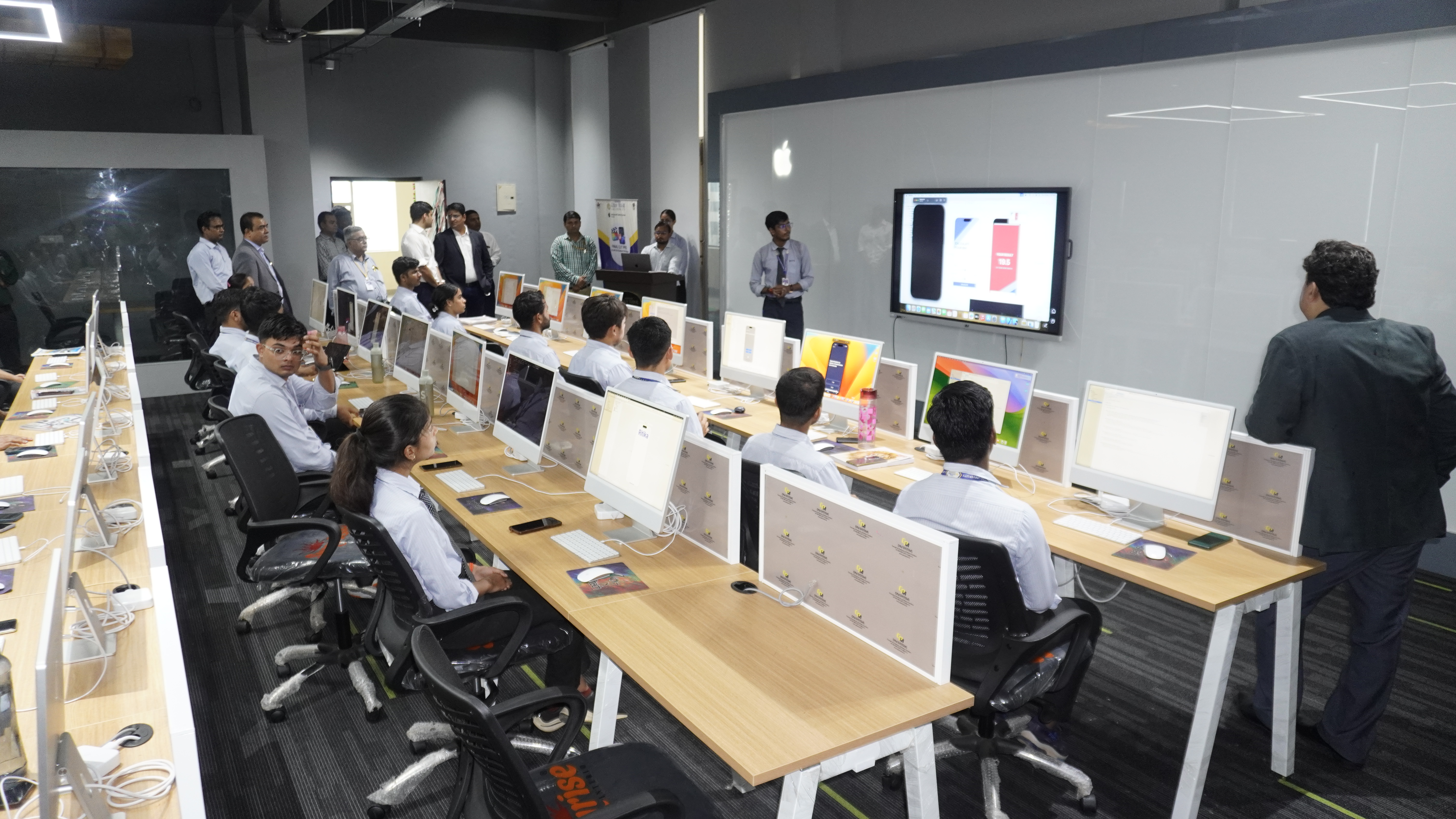 Students learning