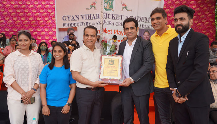 Grand Inauguration of SGVU Cricket Academy