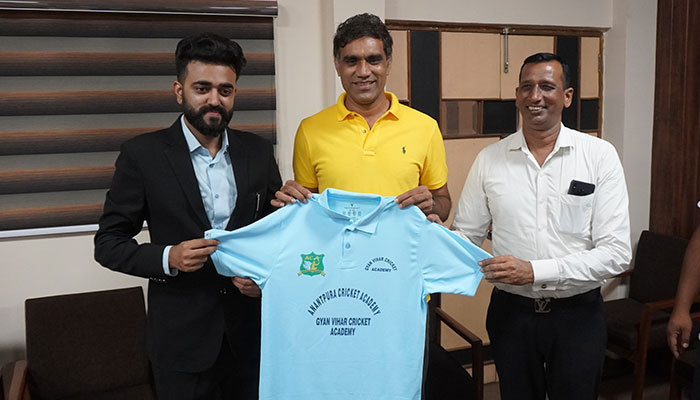 Grand Inauguration of SGVU Cricket Academy