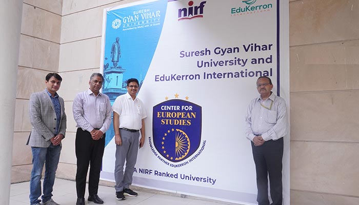 SGVU Inaugurates Centre of European Studies in Collaboration with Edukerron International