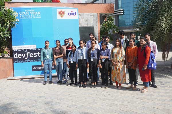 SGVU Google Apps Department Celebrates DevFest2021