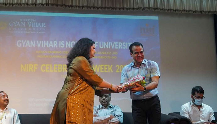 NIRF Celebration Week At SGVU
