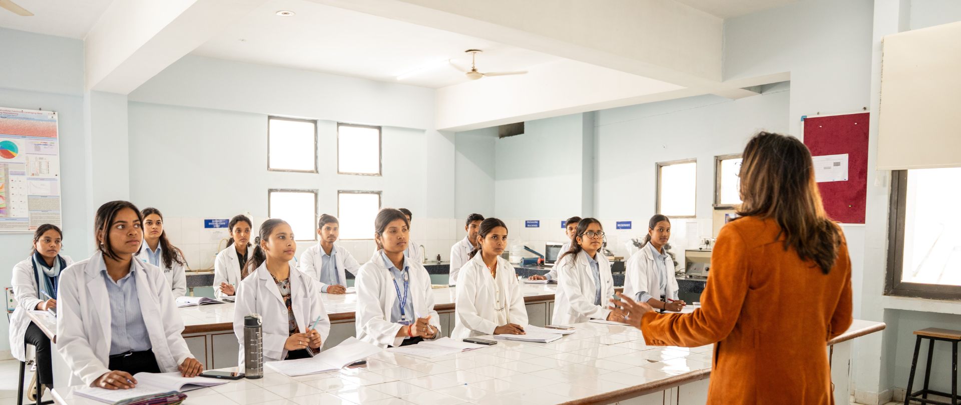 Students in laboratory